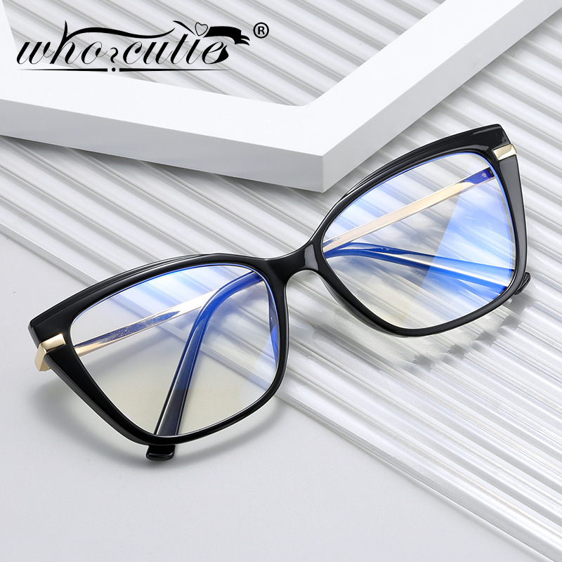 Men'S Fashion Non Prescription Glasses - Kacamata Pemblokiran Cahaya Biru Mode Baru
