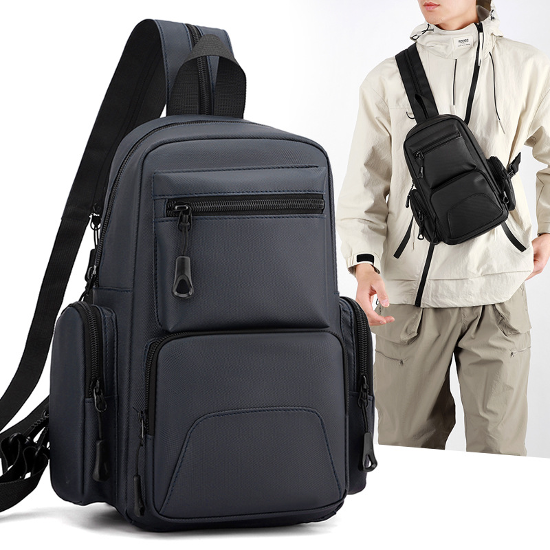 Men'S Fashion Box - Tas Dada Pria Baru Tas Bahu