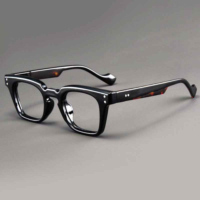 Men'S Fashion Non Prescription Glasses - Kacamata Bingkai Besar Baru, Bingkai Persegi