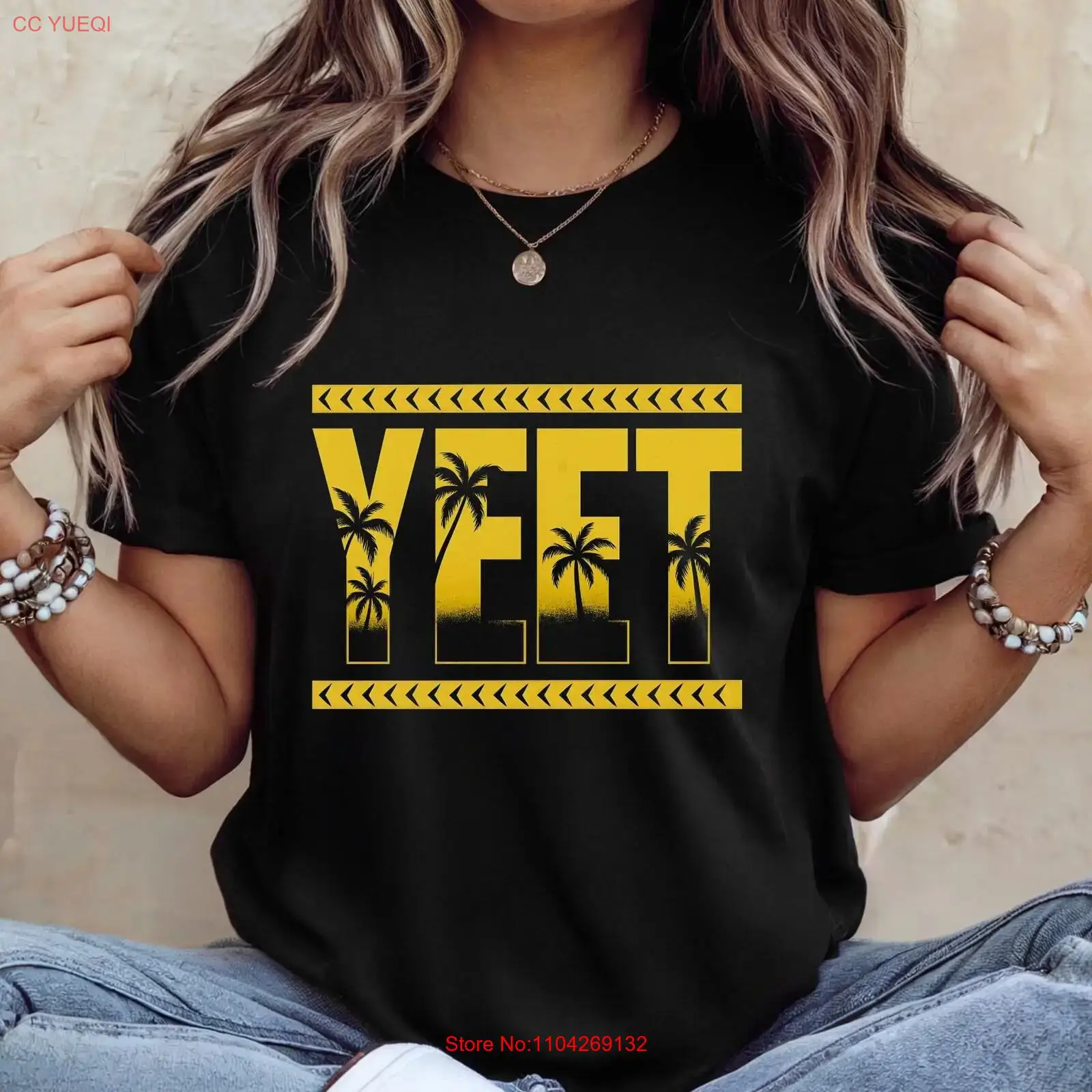 Men Fashion Kids - Kaus Vintage Yeet dengan Ucapan Lucu