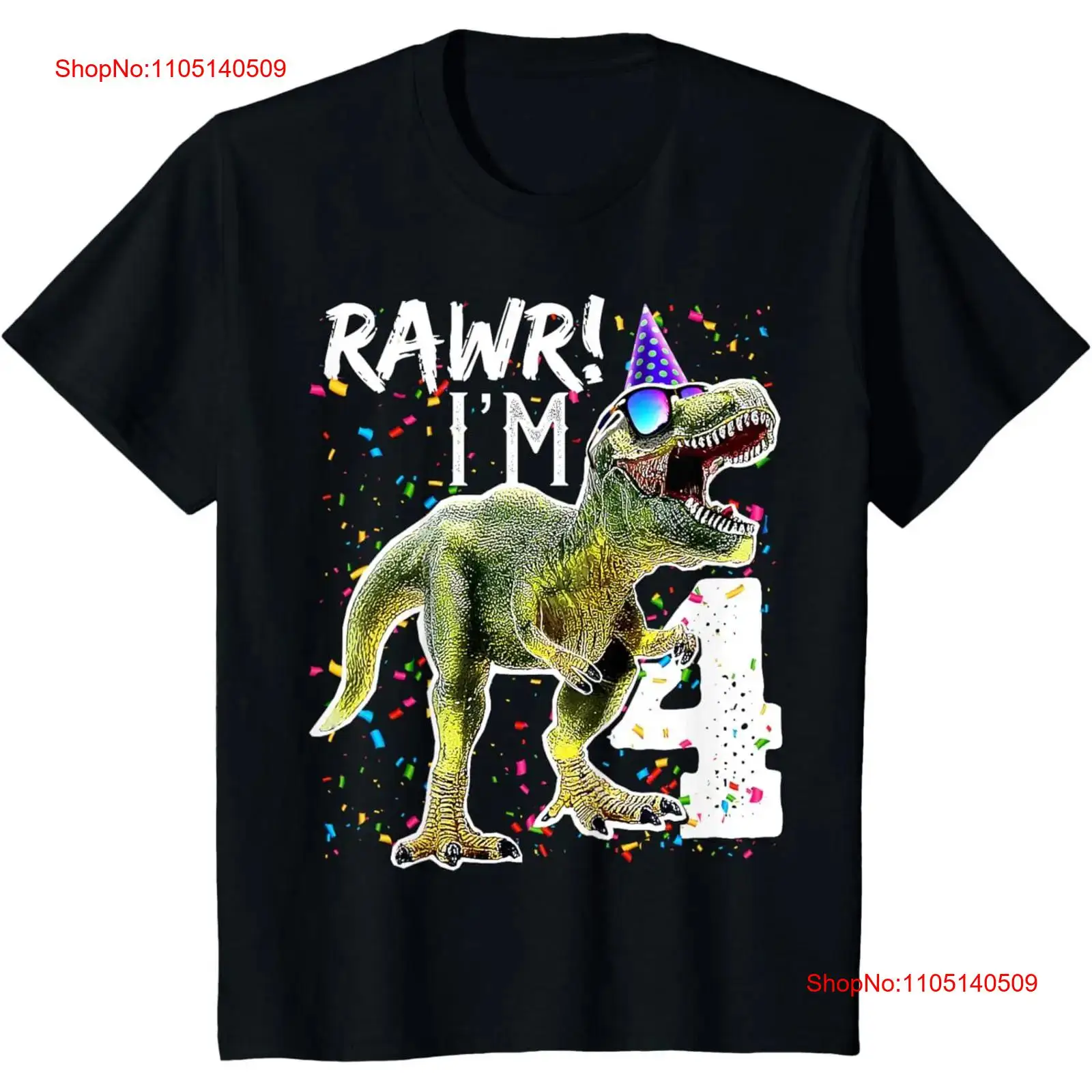 Men Fashion Kids - Kaos Anak Laki-laki Ulang Tahun ke-4