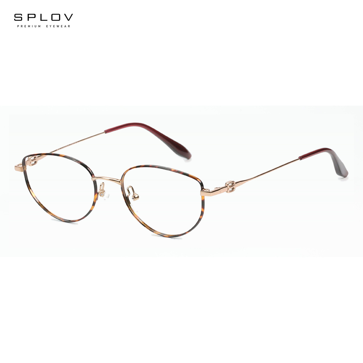 Men'S Fashion Non Prescription Glasses - Bingkai Kacamata Mata Kucing Retro Berbahan