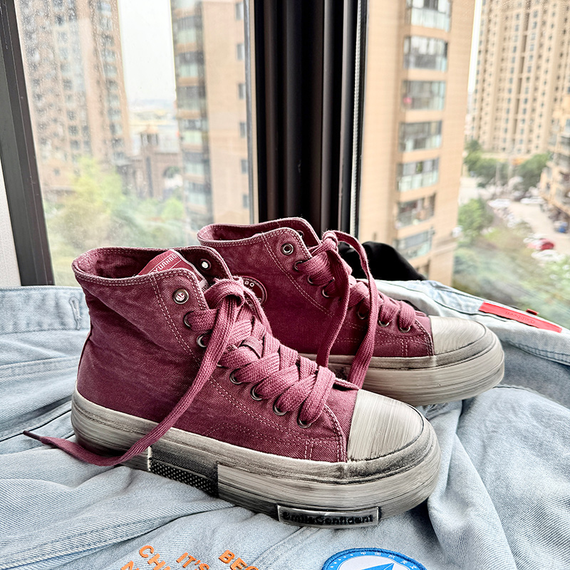 Mens Fashion Young - Sepatu Pria Kanvas Kasual Gaya Desainer