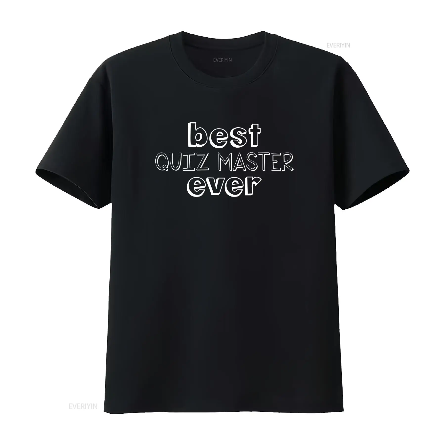Men'S Fashion Quiz - Kaos Pria Best Quiz Master Ever