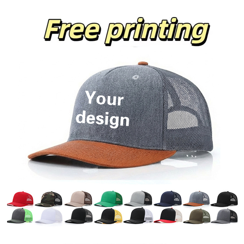Trucker Hat Cap - Topi Custom Print Logo Desain Perusahaan