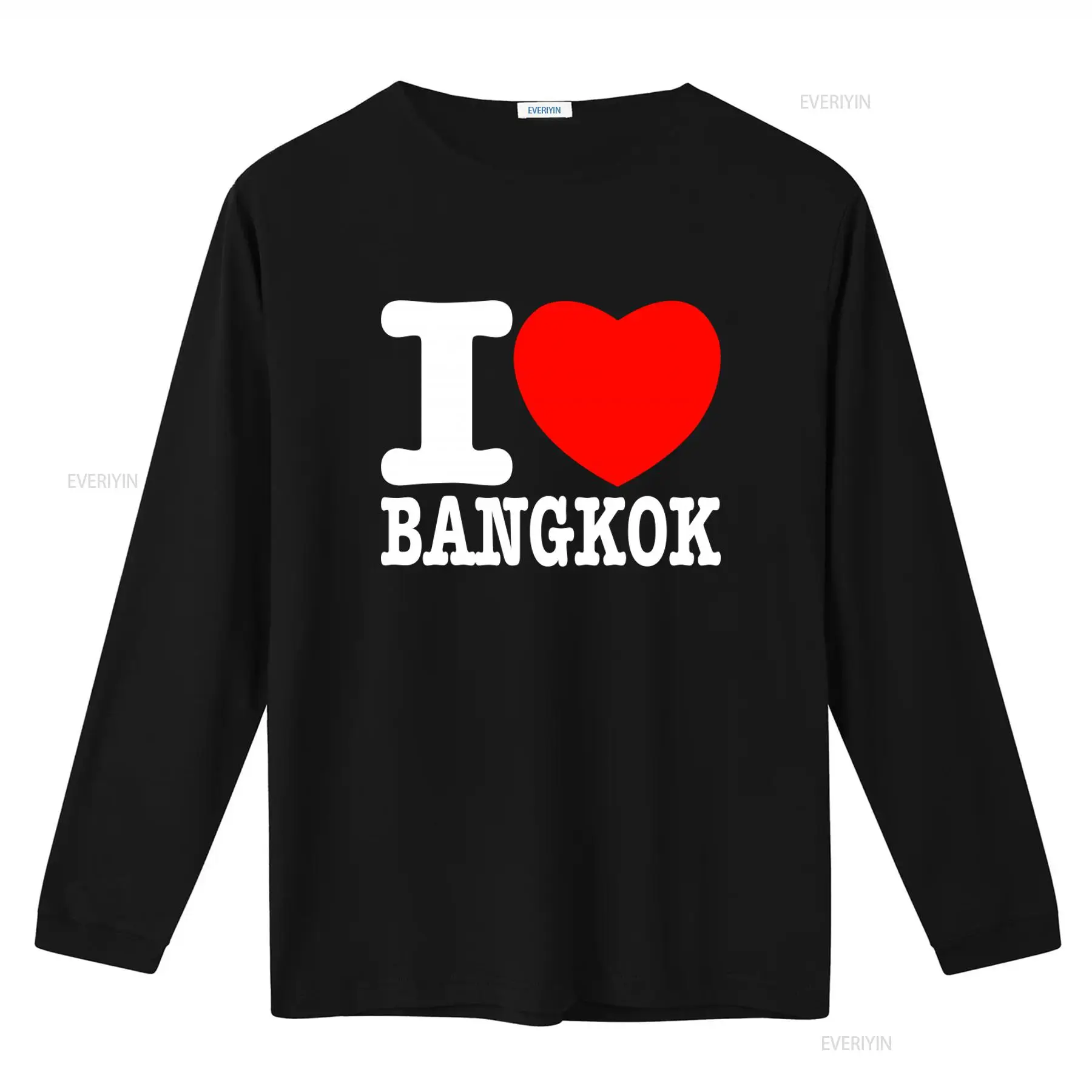 Kaos I Love Bangkok Bold Font  - Mens Fashion Bangkok ulasan dan harga