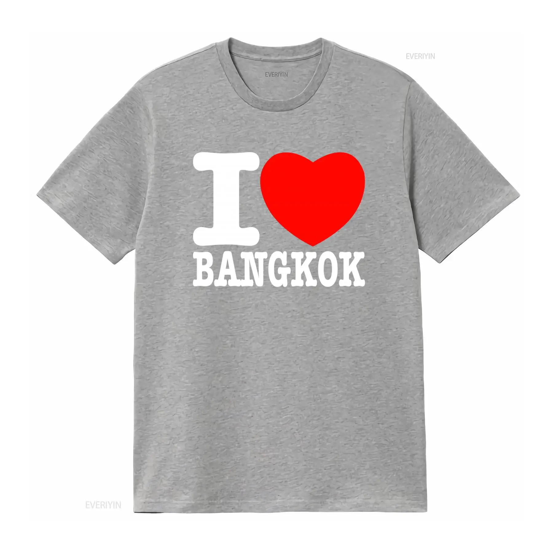 Kaos I Love Bangkok Bold Font  - Mens Fashion Bangkok ulasan dan harga