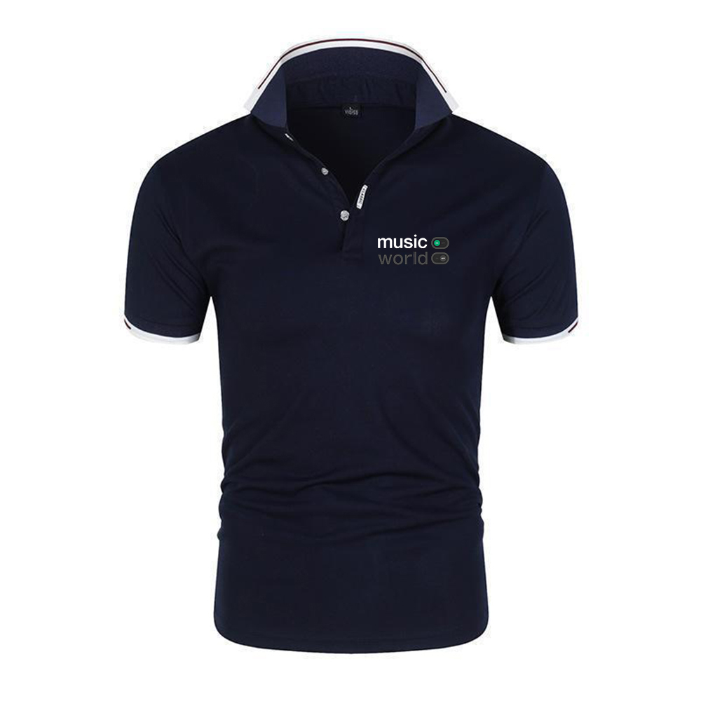 Kaus Lengan Pendek Warna Polos - Mens Fashion World ulasan dan harga