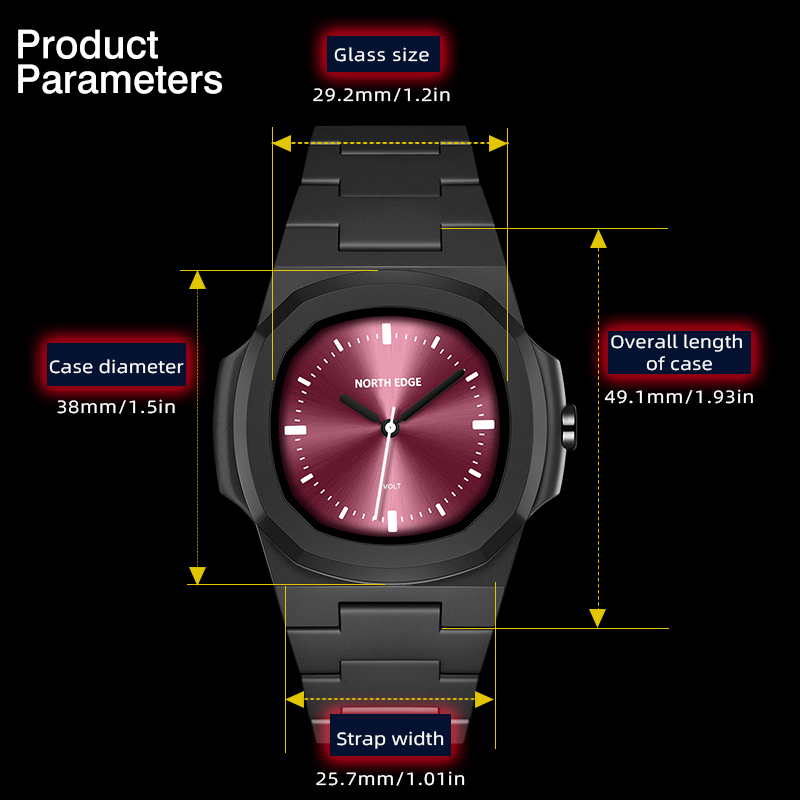 NORTH EDGE Jam Tangan untuk Pr - Men'S Fashion Box ulasan dan harga