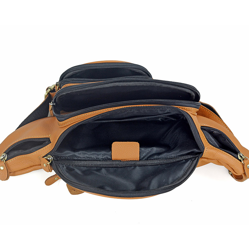 Tas pinggang kulit asli pria,  - Men'S Fashion Box ulasan dan harga