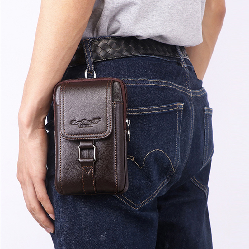 Tas selempang kulit asli pria, - Men'S Fashion Box ulasan dan harga