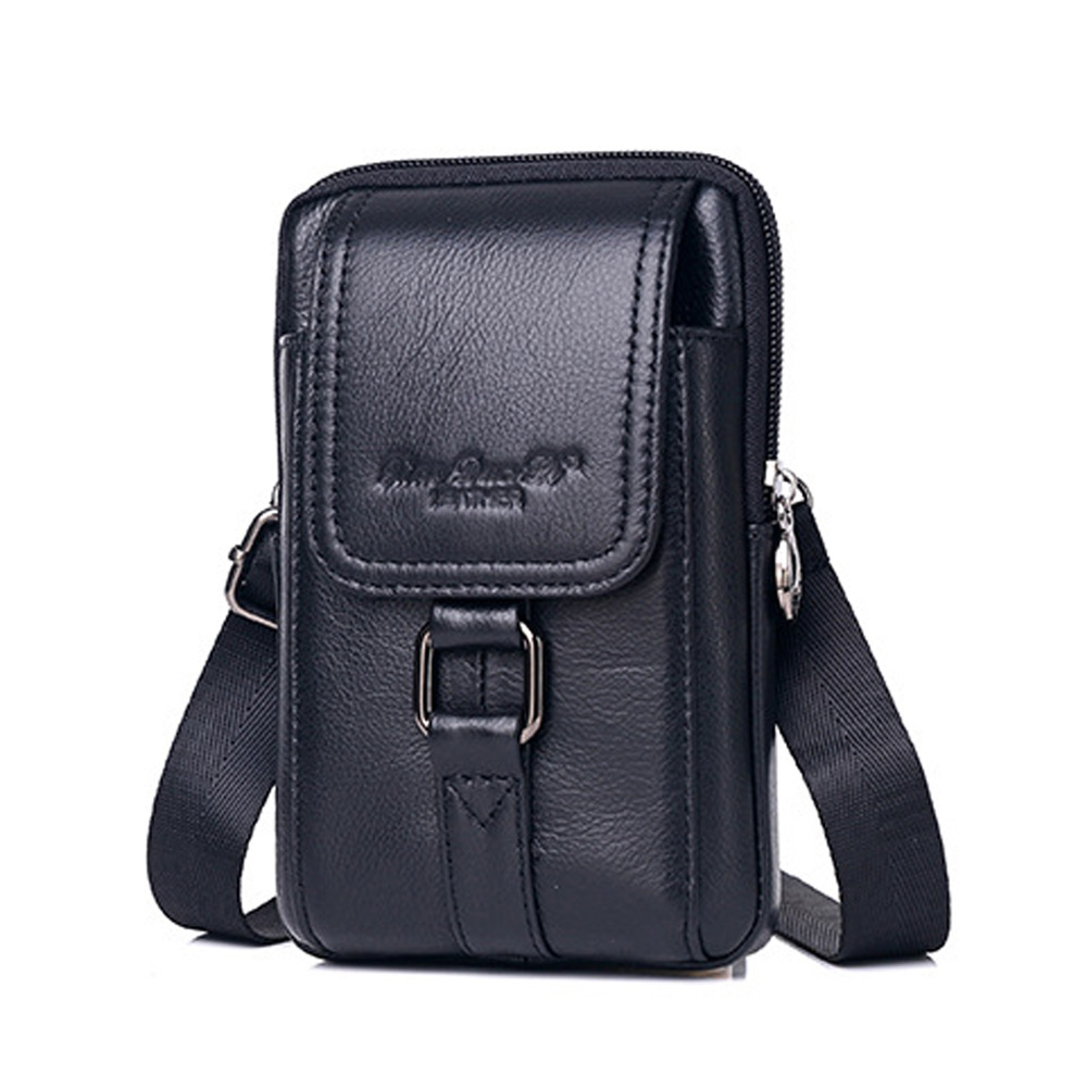Tas selempang kulit asli pria, - Men'S Fashion Box ulasan dan harga