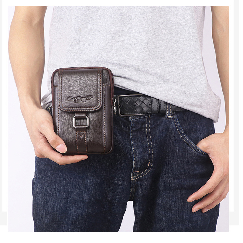 Tas selempang kulit asli pria, - Men'S Fashion Box ulasan dan harga