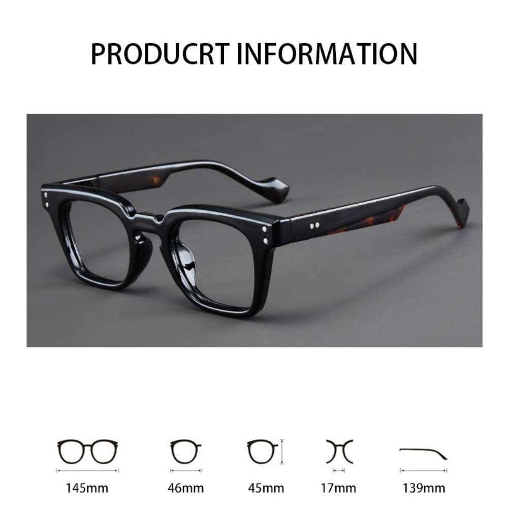 Kacamata Bingkai Besar Baru, B - Men'S Fashion Non Prescription Glasses ulasan dan harga