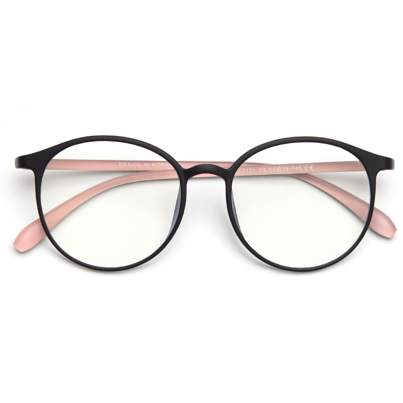 Kacamata Bingkai Bulat Retro U - Men'S Fashion Non Prescription Glasses ulasan dan harga