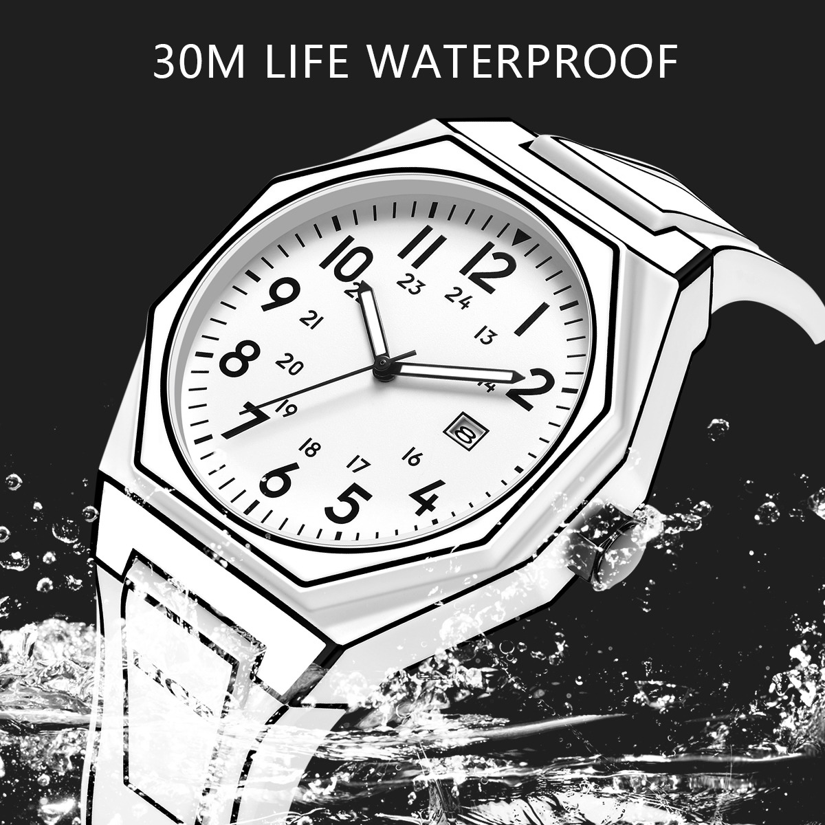 LIGE Jam Tangan Pria Baru Jam  - Men'S Fashion Box ulasan dan harga
