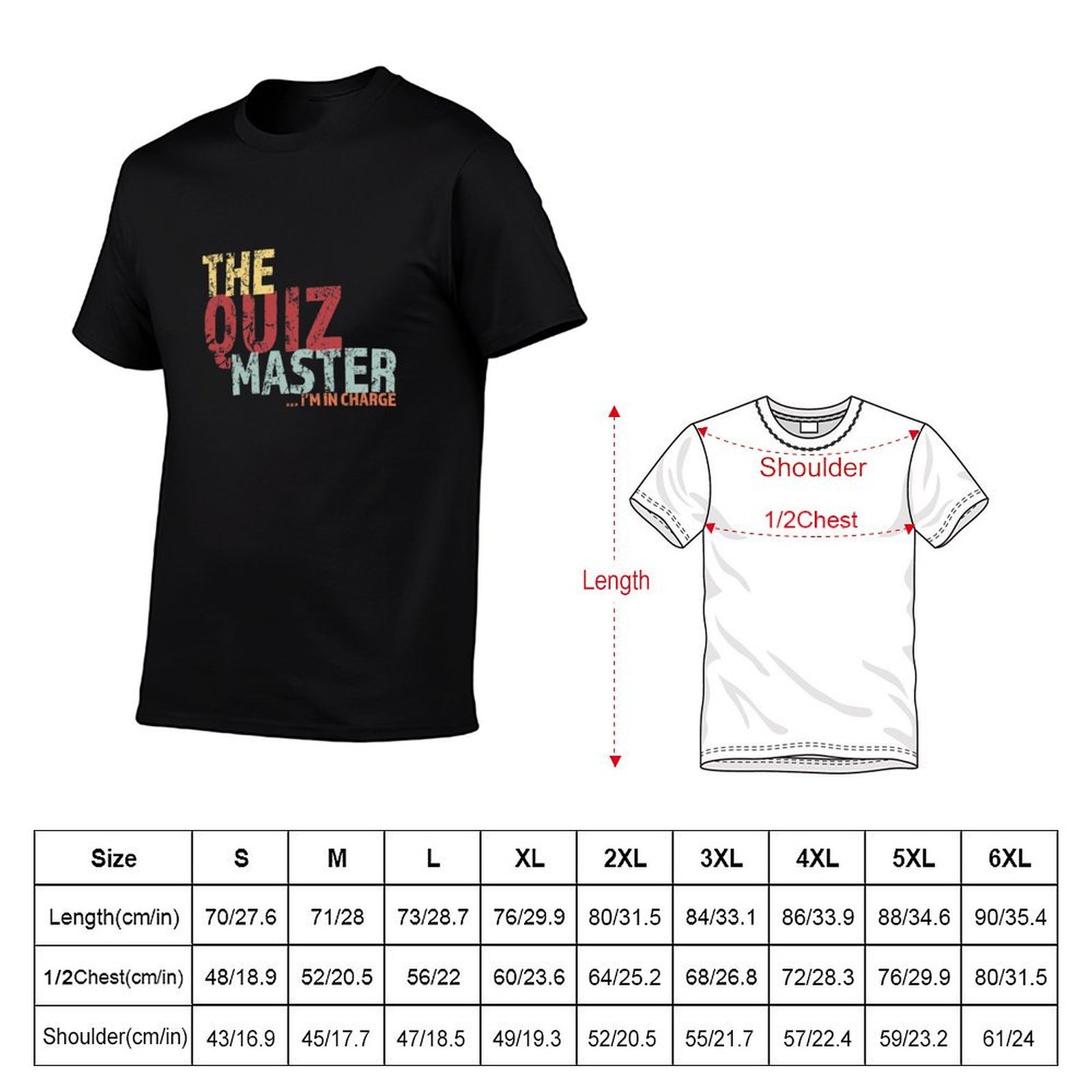 Kaos Tim Pub Quiz Master, Kaos - Men'S Fashion Quiz ulasan dan harga