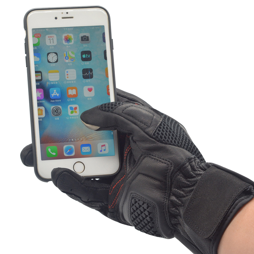 Sarung Tangan Kulit Motor Hita - Men'S Fashion Gloves ulasan dan harga
