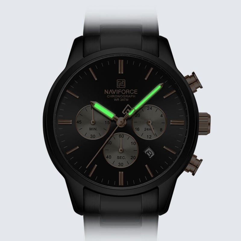 Jam Tangan Pria NAVIFORCE Quar - Men'S Fashion Box ulasan dan harga