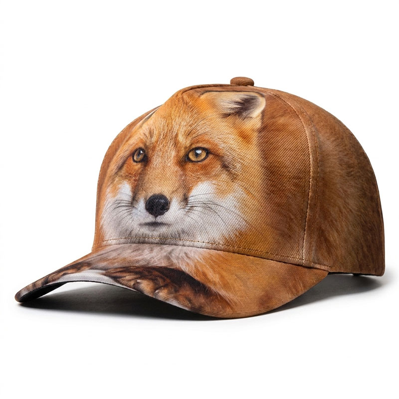 Topi Bisbol Kustom Red Fox Rus - Trucker Hat Cap ulasan dan harga