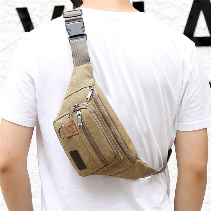 Tas Dada Kanvas, Tas Pinggang  - Men'S Fashion Box ulasan dan harga
