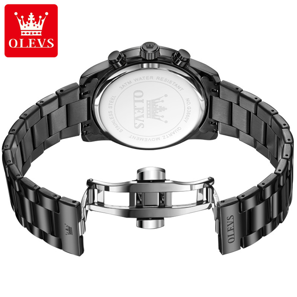 OLEVS Jam Tangan Pria Fashion  - Men'S Fashion Box ulasan dan harga