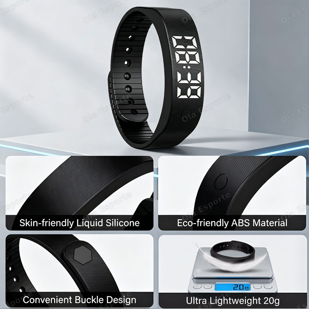 Jam Alarm Getar untuk Tidur Ny - Mens Fashion World ulasan dan harga