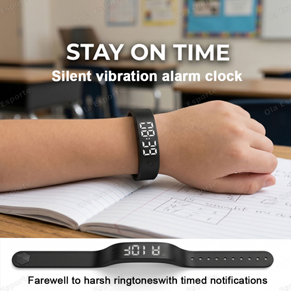 Jam Alarm Getar untuk Tidur Ny - Mens Fashion World ulasan dan harga