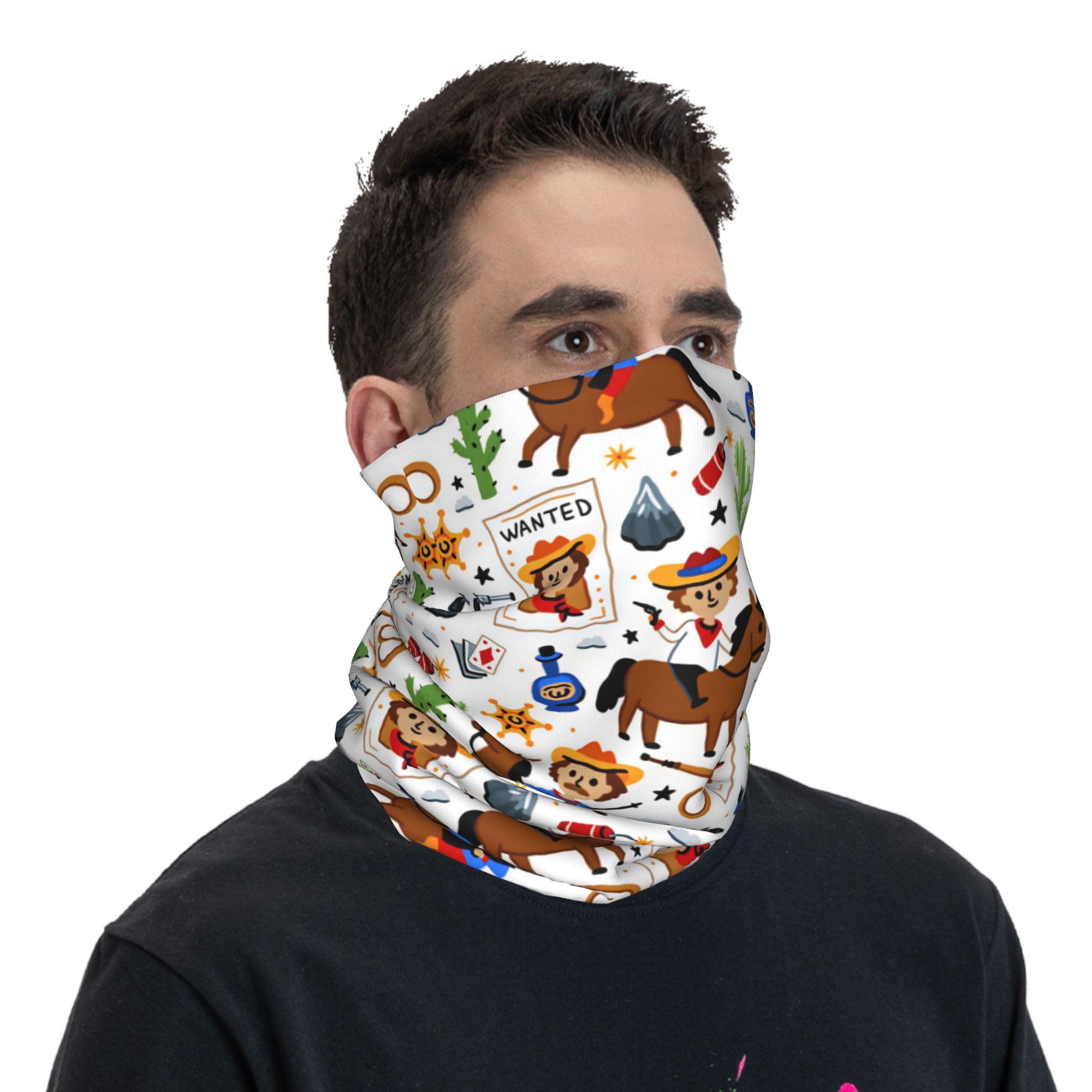 Masker Balaclava Koboi Barat A - Men Fashion Kids ulasan dan harga