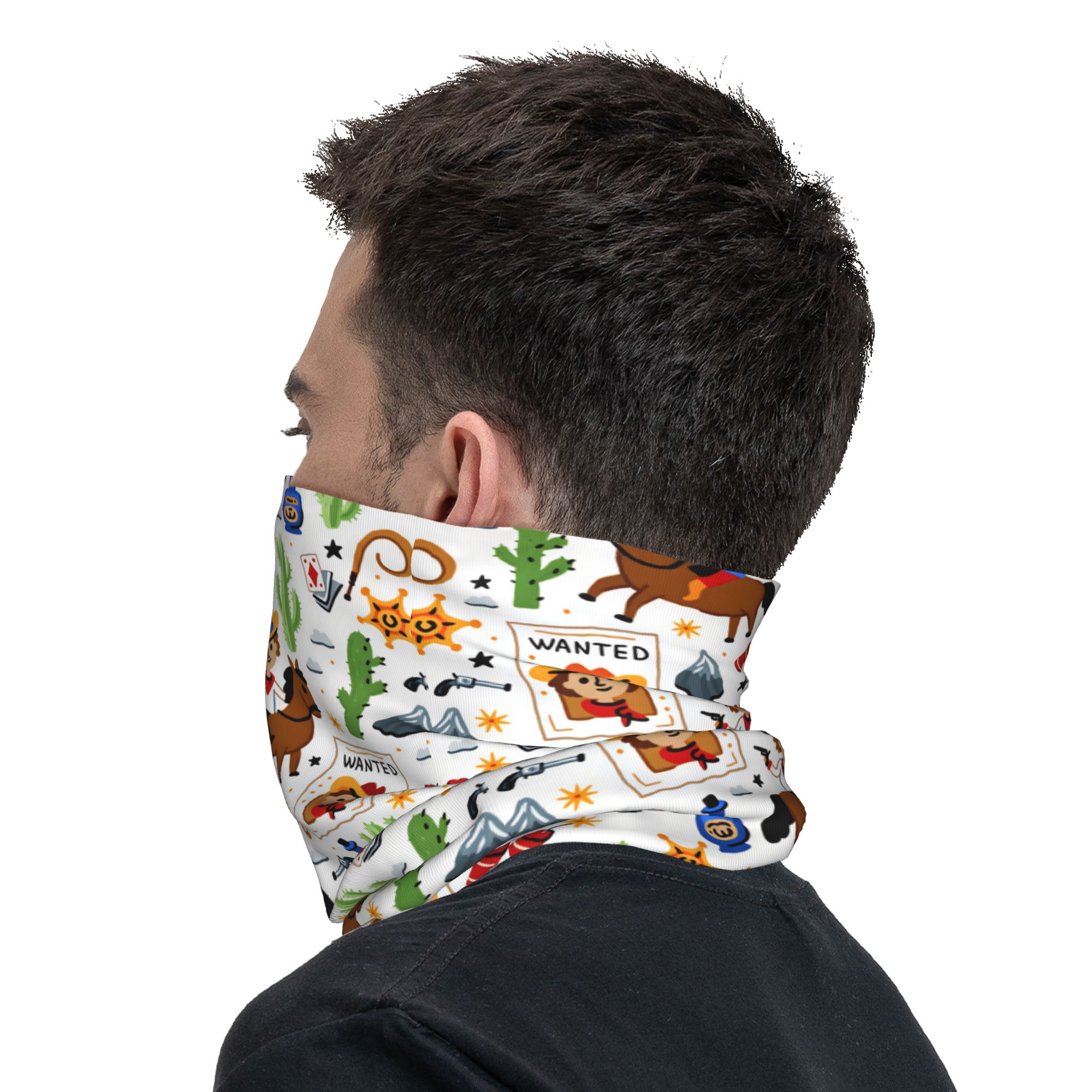 Masker Balaclava Koboi Barat A - Men Fashion Kids ulasan dan harga