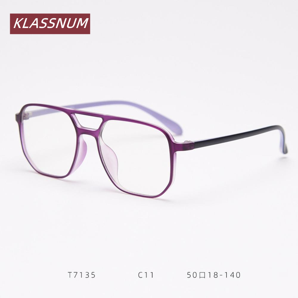 KLASSNUM Bingkai Kacamata Pers - Men'S Fashion Non Prescription Glasses ulasan dan harga