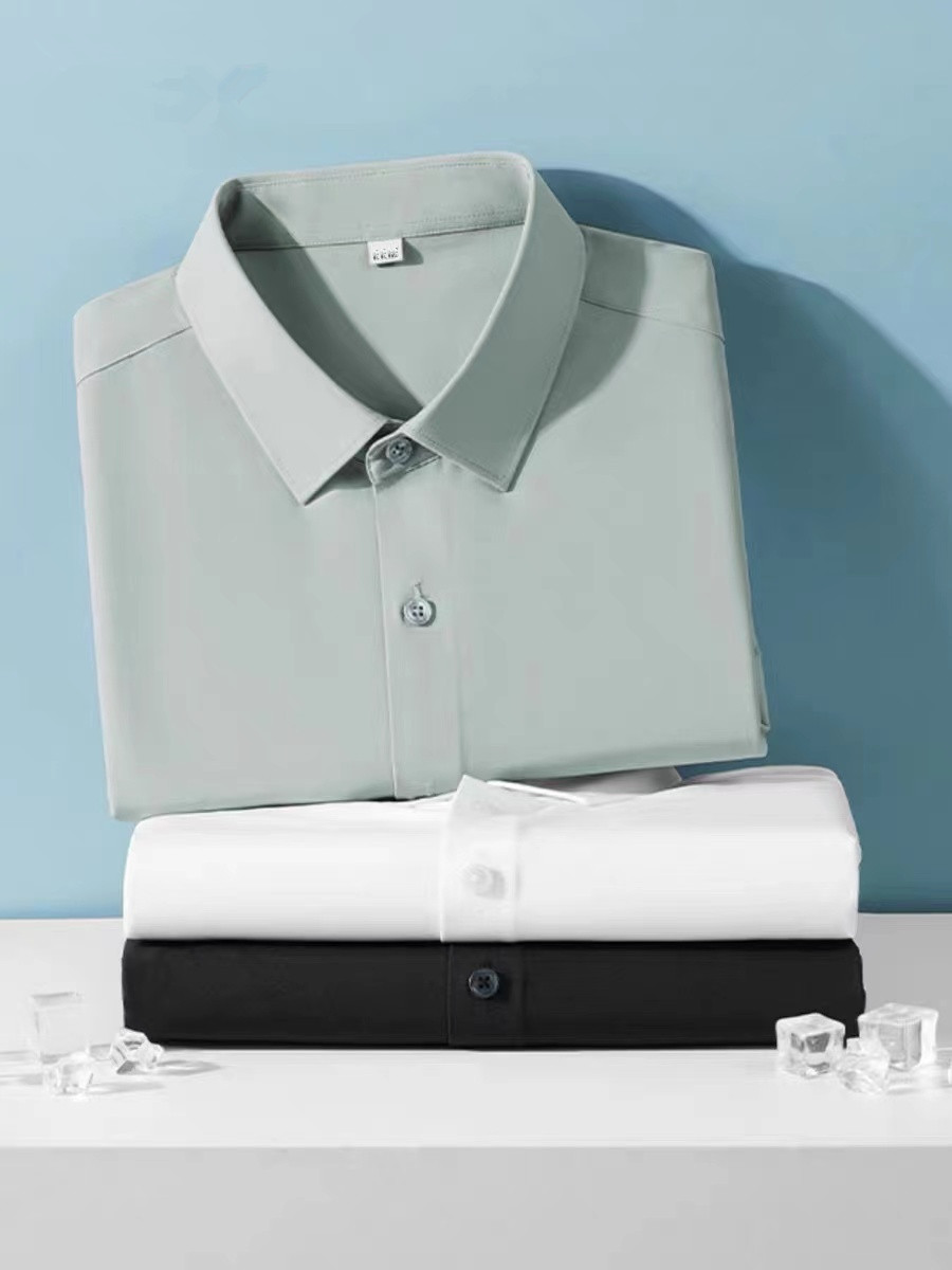 Kemeja Bisnis Pria Lengan Panj - Dress Shirt Non-Iron ulasan dan harga