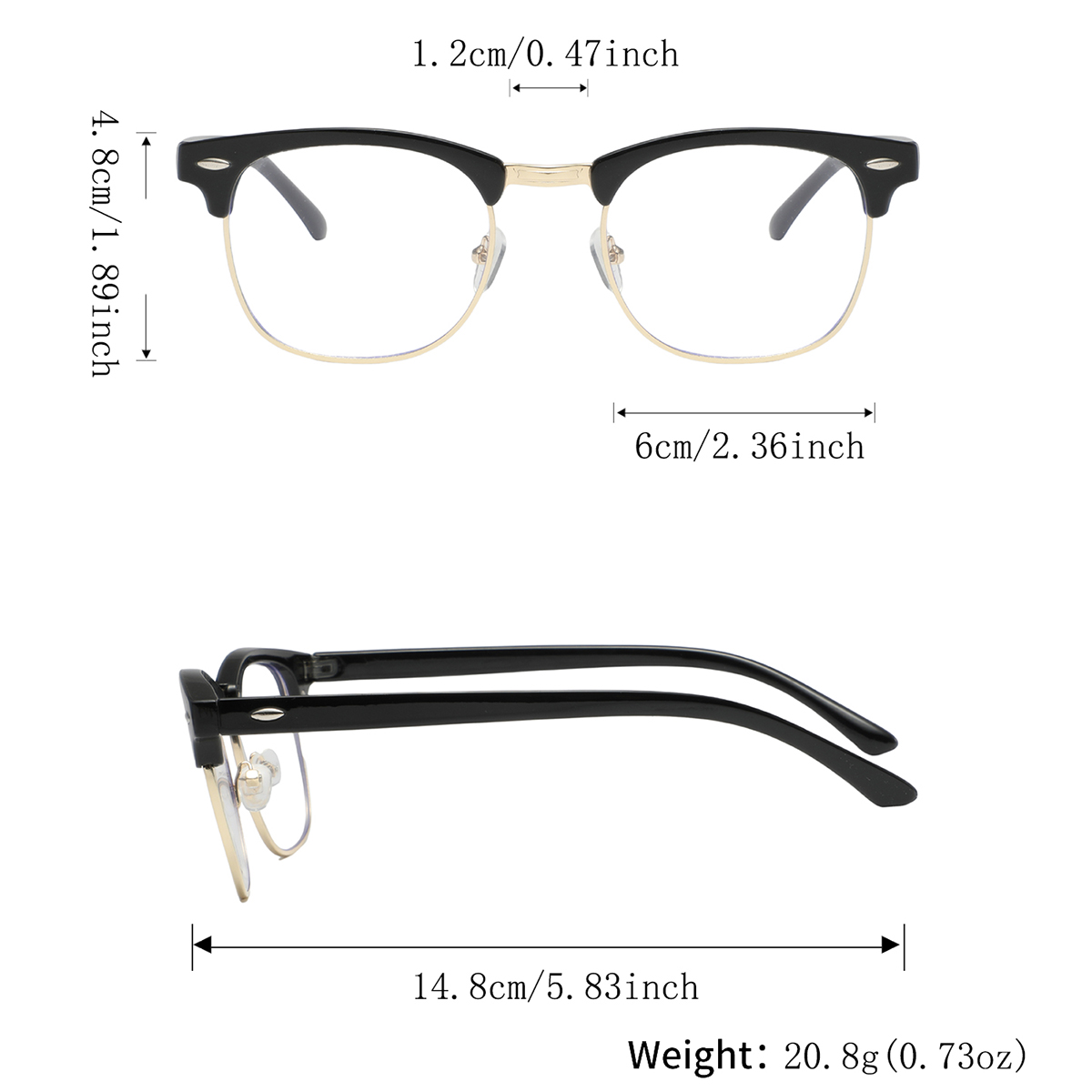 4 Pasang Kacamata Pria Berbaha - Men'S Fashion Non Prescription Glasses ulasan dan harga