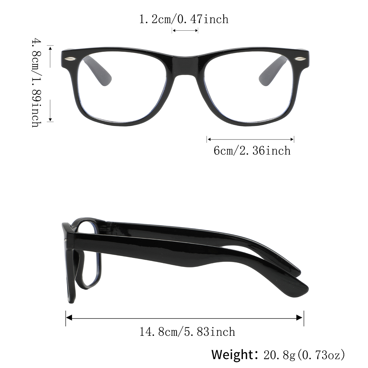 4 Pasang Kacamata Pria Berbaha - Men'S Fashion Non Prescription Glasses ulasan dan harga