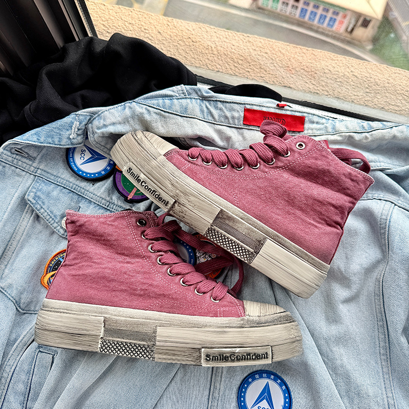 Sepatu Pria Kanvas Kasual Gaya - Mens Fashion Young ulasan dan harga