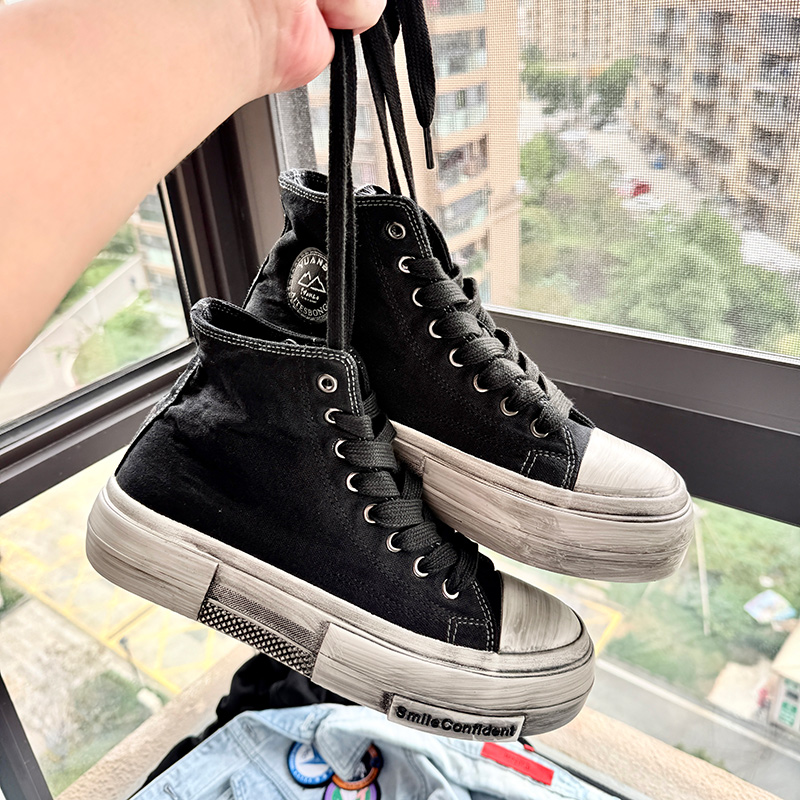 Sepatu Pria Kanvas Kasual Gaya - Mens Fashion Young ulasan dan harga