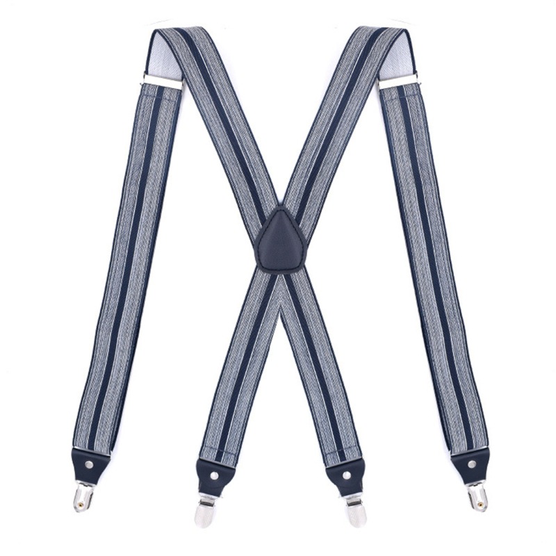 4 Klip Lebar 2.5/3.5CM Suspend - Suspenders Clip Men ulasan dan harga