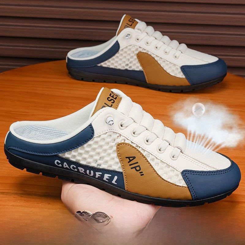 Sepatu Clog Pria Tipis Berbaha - Mens Fashion Young ulasan dan harga
