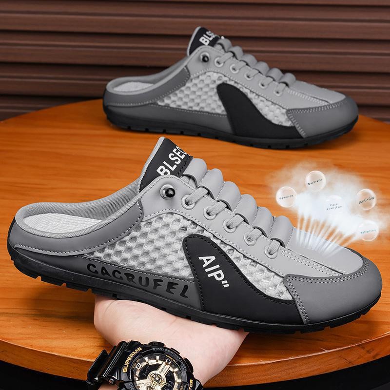Sepatu Clog Pria Tipis Berbaha - Mens Fashion Young ulasan dan harga
