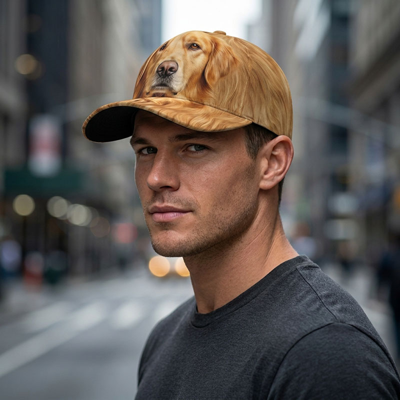 Topi Bisbol Anjing Golden Retr - Trucker Hat Cap ulasan dan harga