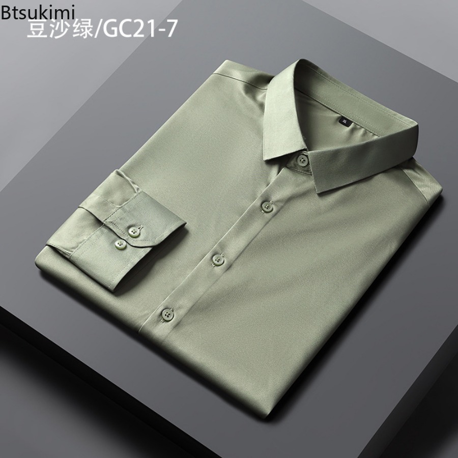 Kemeja Pria Anti Kusut Tanpa S - Dress Shirt Non-Iron ulasan dan harga